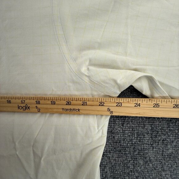 Brooks Brothers Cotton Yellow Traditional Non-Iron Check 15 33 Shirt Men Adult - Picture 6 of 16